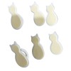 MIini Gancho branco 6 GatInhos