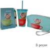  kIT  gatos love  3 PEÇAS