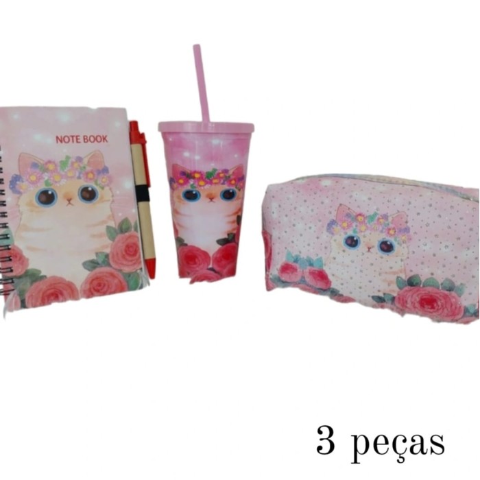 kIT  gata primavera 3 PEÇAS