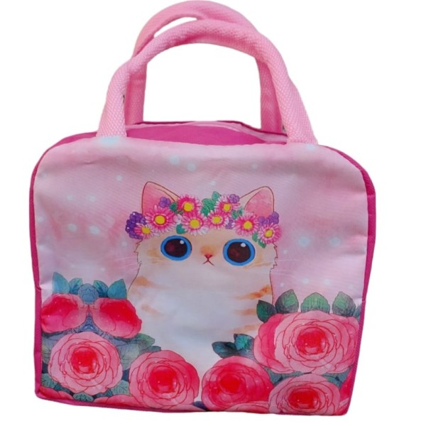 Bolsa lancheira Térmica gata primavera