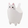 Balde Porta treco gato branco