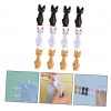 Kit 4 Pregadores multiuso gatinho estiloso