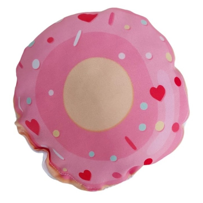 Donuts  Morango recheado com cat nip