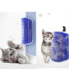 Escova cinza Massageadora de Gato com Catnip