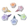 Kit Marca Texto Patinhas de Gato Cores