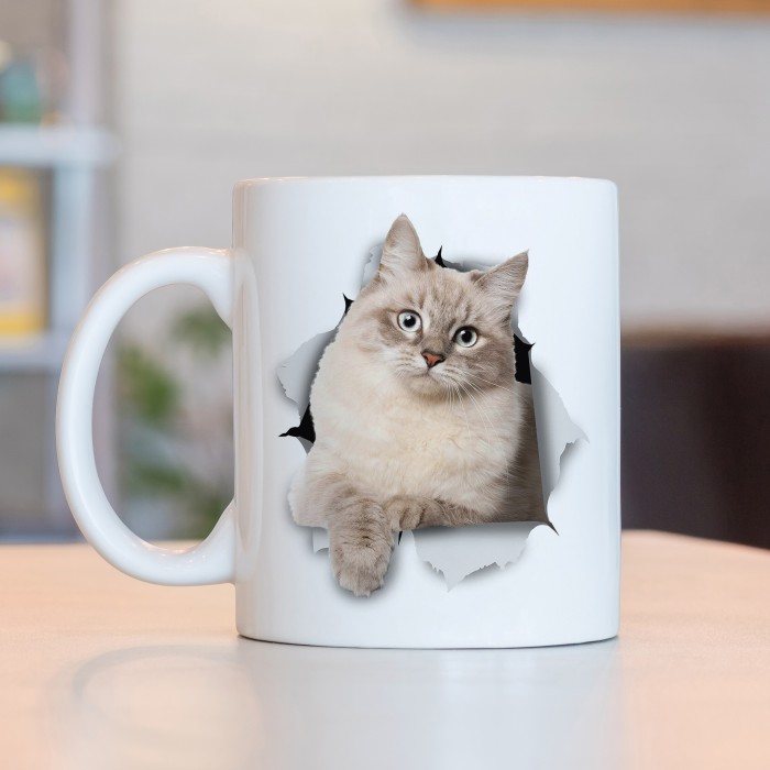 Caneca 3d Gatinha
