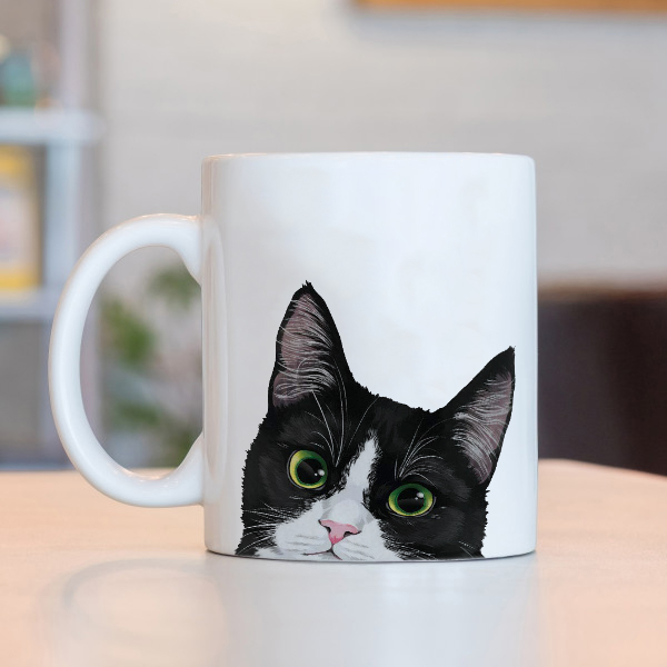 Caneca Cara de Gato Frajola