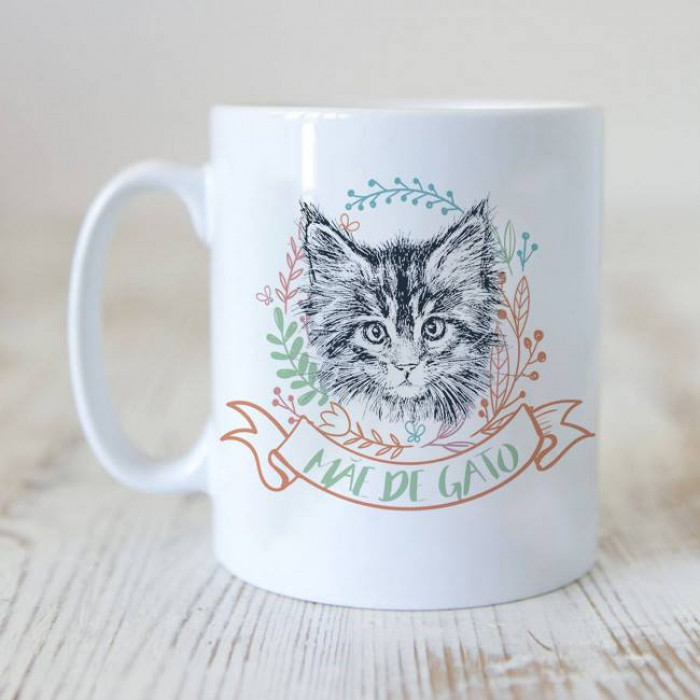 Caneca Mãe De Gato Mod3
