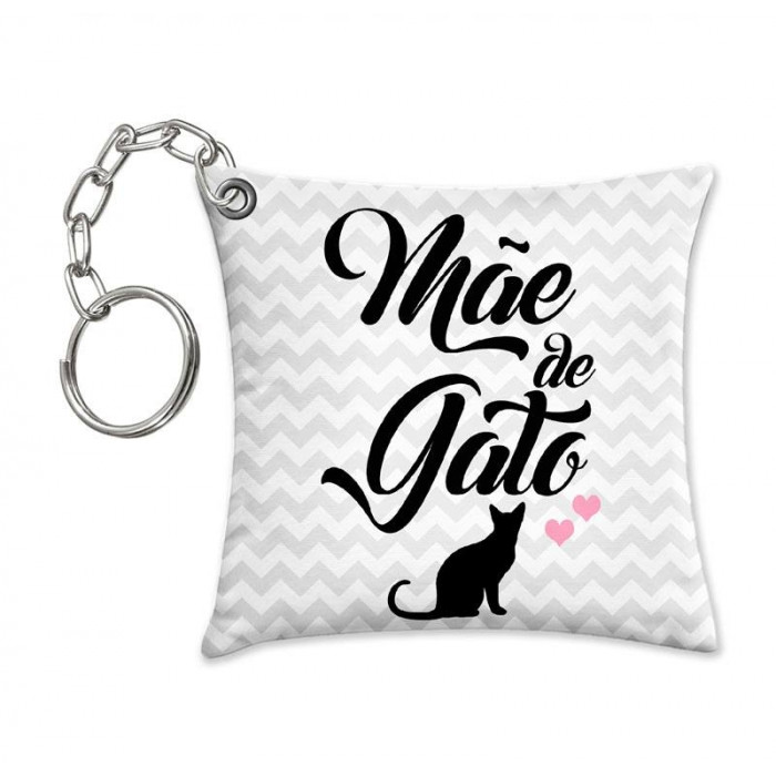 Chaveiro AL Mãe de gato &