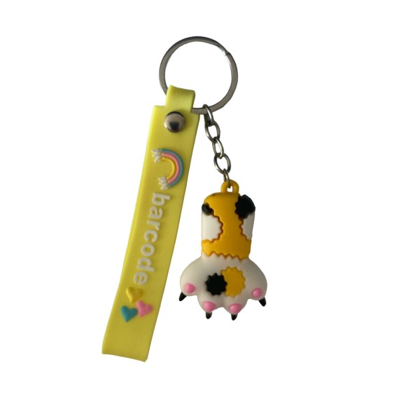 Chaveiro Patinha Amarela Gato