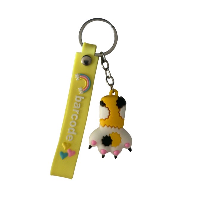 Chaveiro Patinha Amarela Gato
