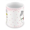 Caneca Gatinho Um amor pra ficar assim agarradinho