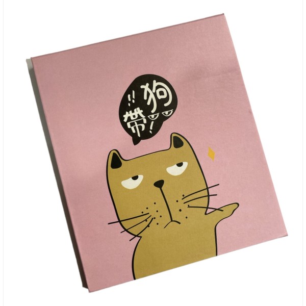 Espelho de Mesa Rosa Gatinho