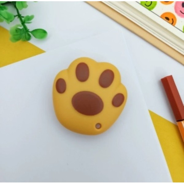 Mini Estilete Patinha de Gato Amarelo