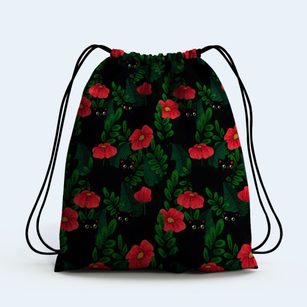 Mochila Saco Gatos Selva