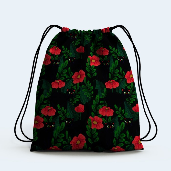 Mochila Saco Gatos Selva