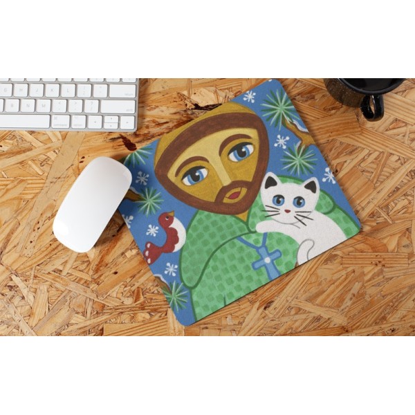 Mouse pad Francisco gata chica e pio