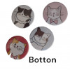Kit gatos cut Hello azul