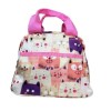 Bolsa  lancheira Térmica  Gatos floquinho rosa