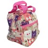 Bolsa  lancheira Térmica  Gatos floquinho rosa