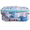 Nécessaire  para Viagem com Alça Gatinho   floquinhos azul  