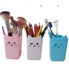 Porta treco plastico,  lapis, caneta,escova de dente   gatinho 