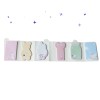 Mini cartela post it gatos com 6 partes 