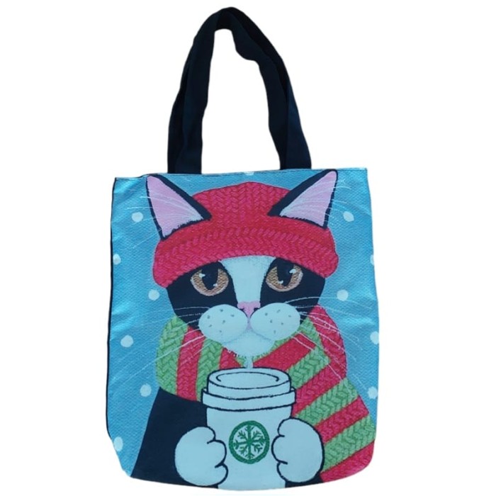 Sacola Gato inverno
