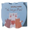 Sticky post it cats mom gatinhos