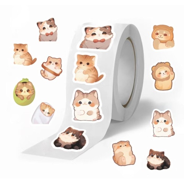 Mini Adesivos de gatinhos modelo 1