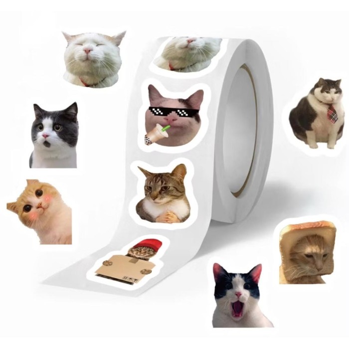 Mini Adesivos de gatinhos modelo 2