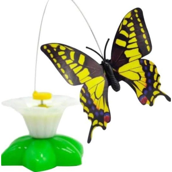 Brinquedo de gato elétronico Borboleta