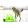 Brinquedo Interativo Gatos Corre Corre Torre De Bolinhas Cor verde claro 