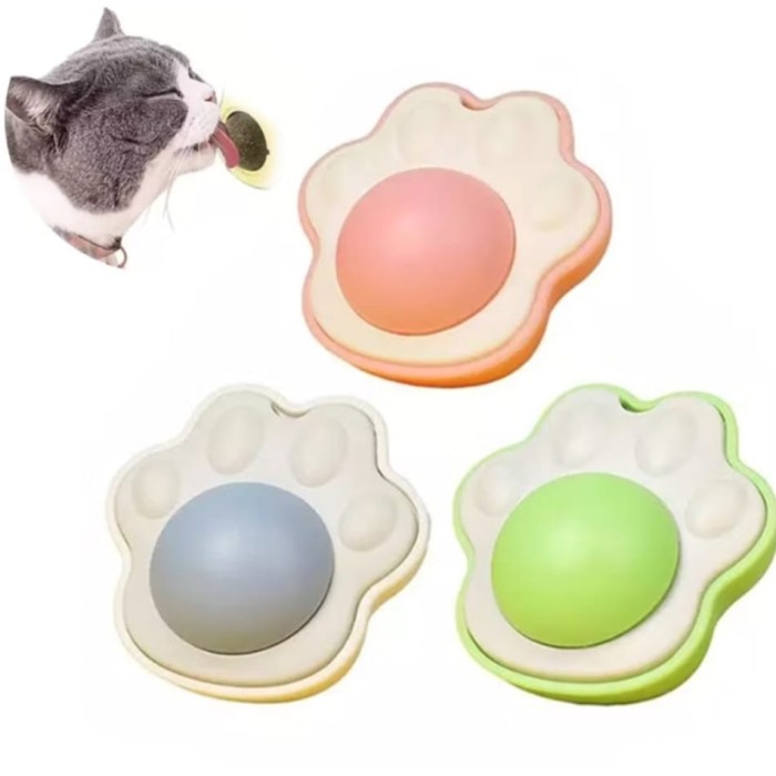 Patinha de brinquedo para gatos com Catnip natural