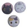 Trio de Botton Cut Hello