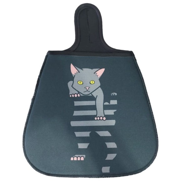 Lixeira Lixinho Lixo De Carro Neo Gato na janela