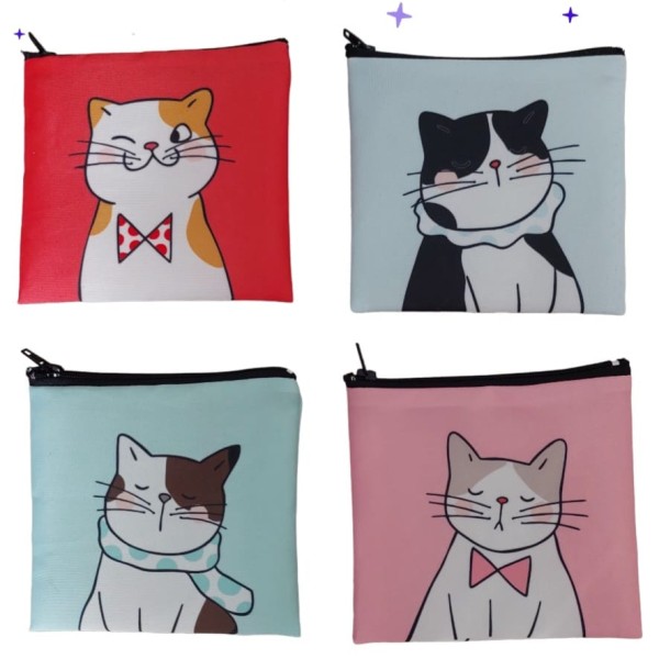 Porta moedas Gato cut love