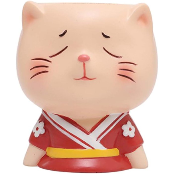 Vaso cachepot de Gatinho para Plantas