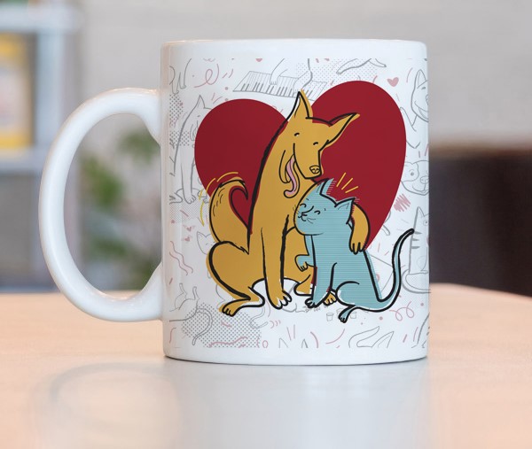 Caneca Pets Love 