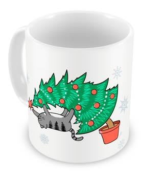 Caneca Feliz natal gateira