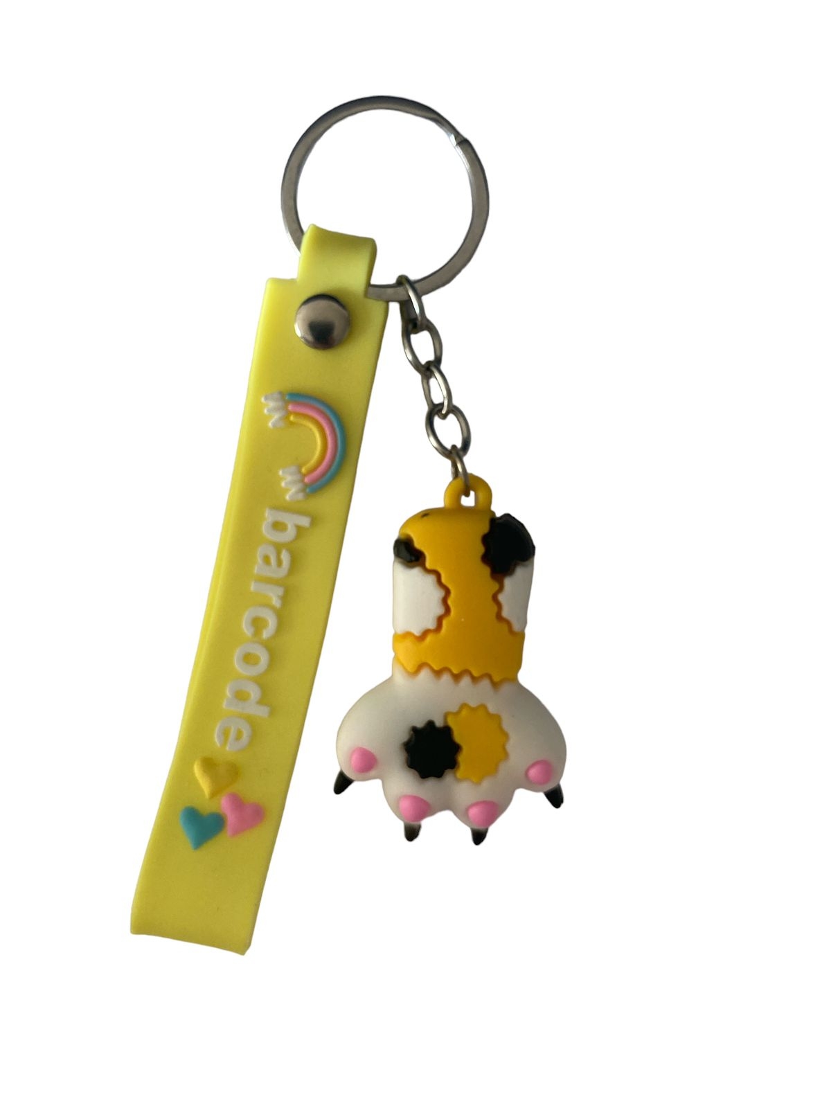 Chaveiro Patinha Amarela Gato