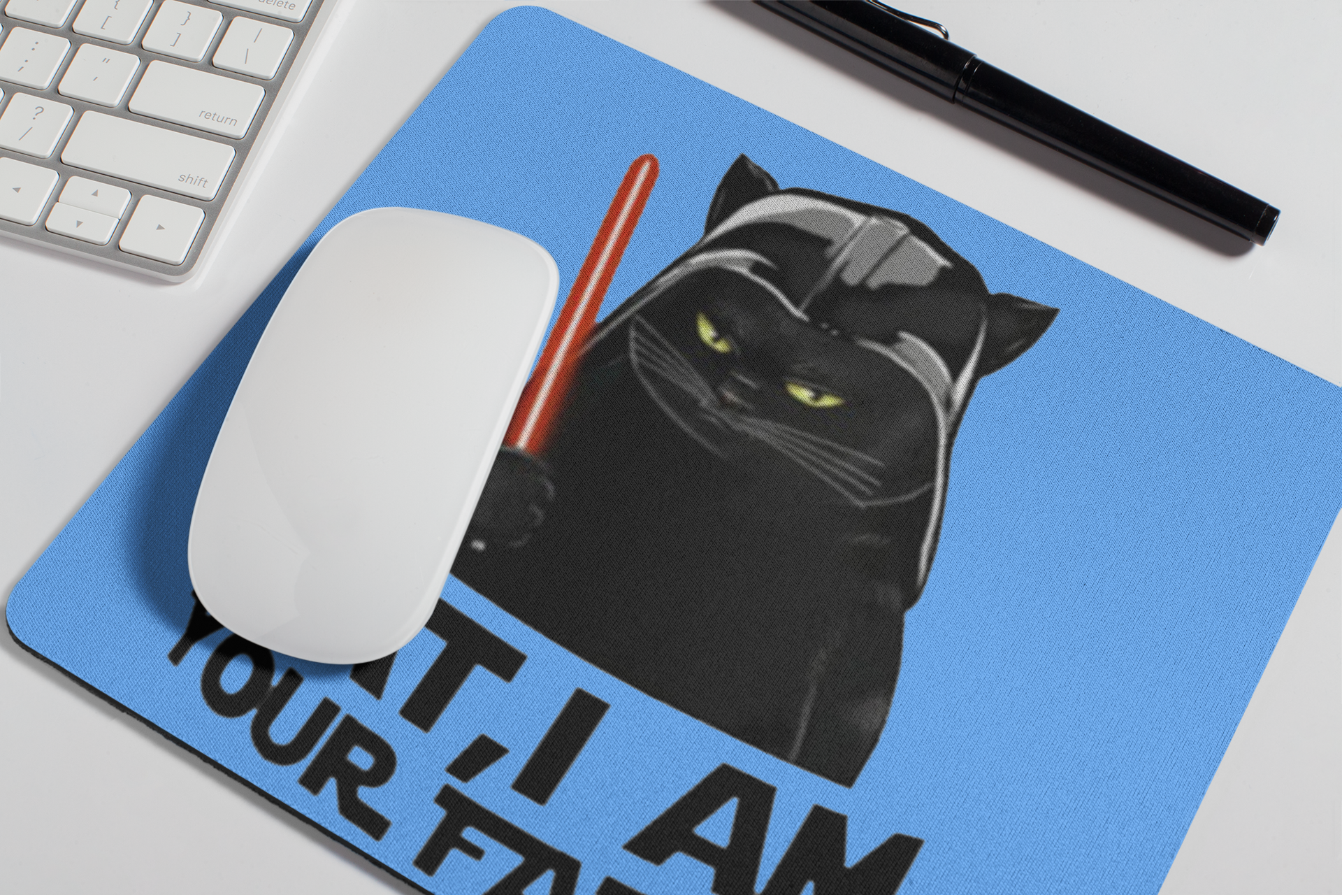 Mouse  Pad Cat Father P