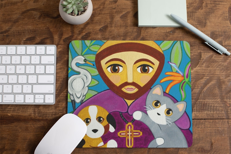 Mouse pad Francisco Biju e Nino