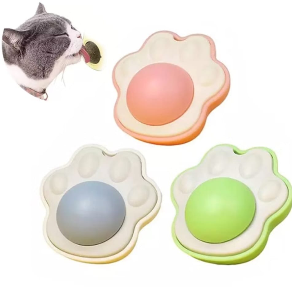 Patinha de brinquedo para gatos com Catnip natural